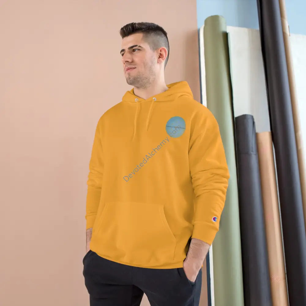 Champion Hoodie With Geometric Design - Perfect For Casual Wear & Gifts