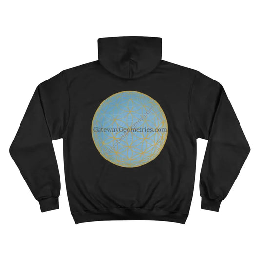 Champion Hoodie With Geometric Design - Perfect For Casual Wear & Gifts Black / S