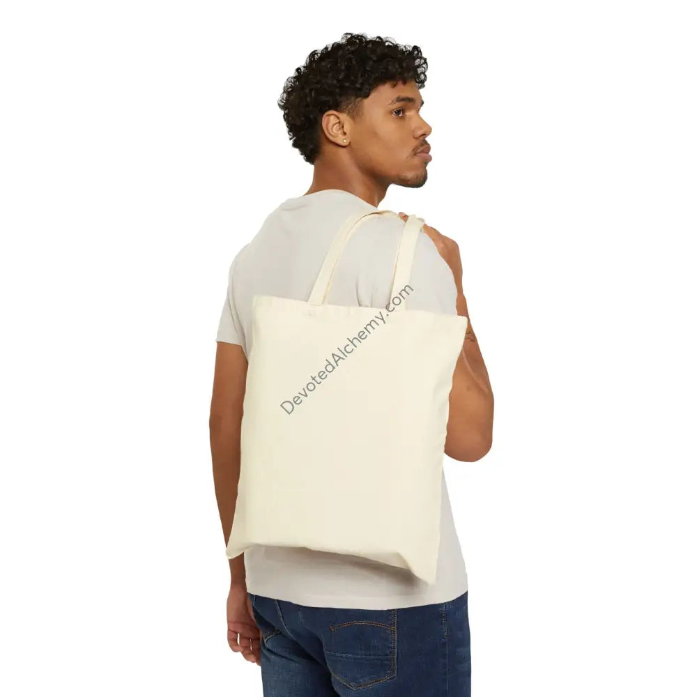 Copy of Visionary Heart Cotton Canvas Tote Bag | Eco-Friendly Shopping Bag Gift for Him Beach Tote Art Tote Reusable