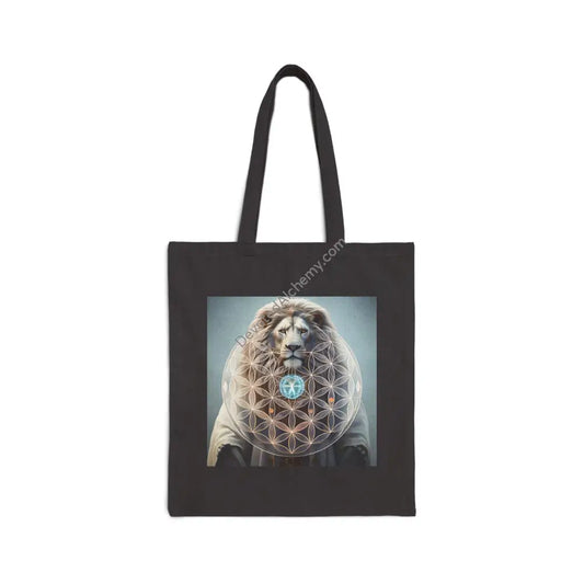 Copy of Visionary Heart Cotton Canvas Tote Bag | Eco-Friendly Shopping Bag Gift for Him Beach Tote Art Tote Reusable