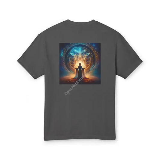 Devine Feminine Power Heavyweight Cotton Tee - Unisex T-Shirt With Unique Design Faded Black / S