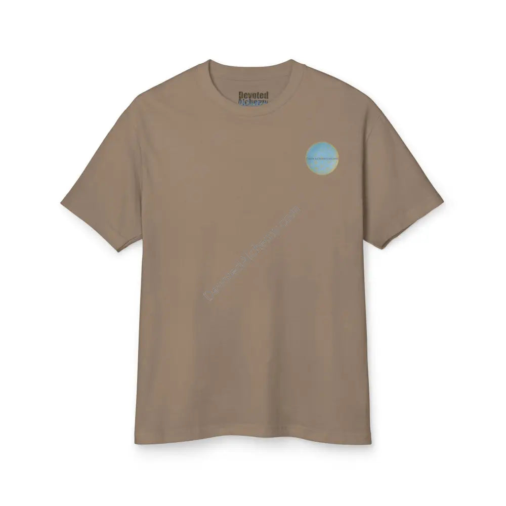 Devine Feminine Power Heavyweight Cotton Tee - Unisex T-Shirt With Unique Design Faded Brown / S
