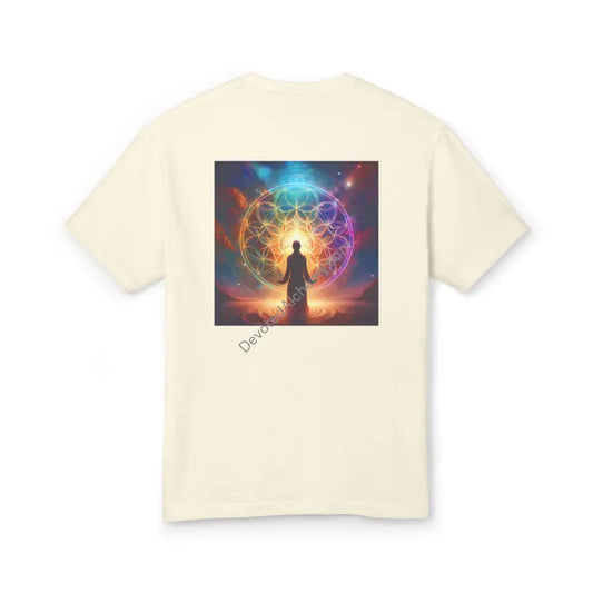 Devine Feminine Power Heavyweight Cotton Tee - Unisex T-Shirt With Unique Design Faded Cream / L