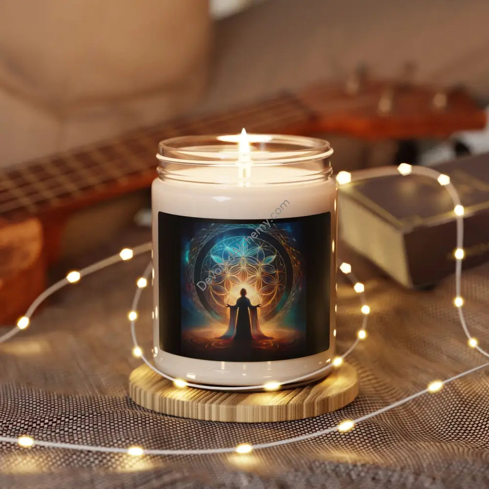 Devine Feminine Scented Soy Candle - Calming Aromatherapy 9Oz Home Decor