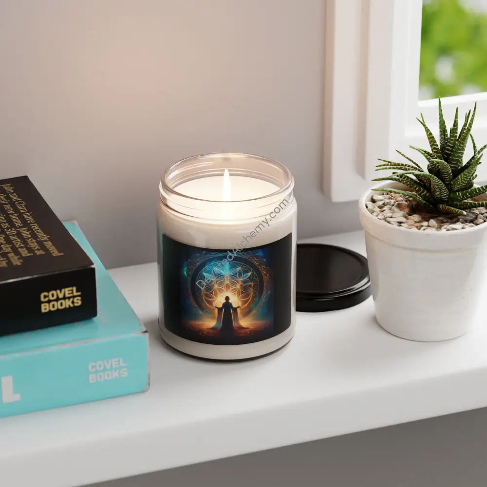Devine Feminine Scented Soy Candle - Calming Aromatherapy 9Oz Home Decor