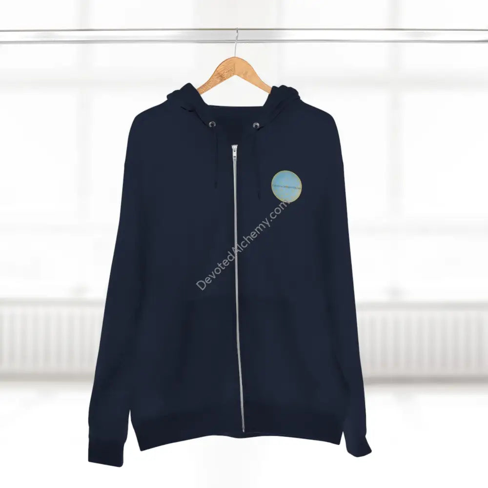 Gateway Geometries Unisex Zip Hoodie - Comfortable Stylish & Unique Design