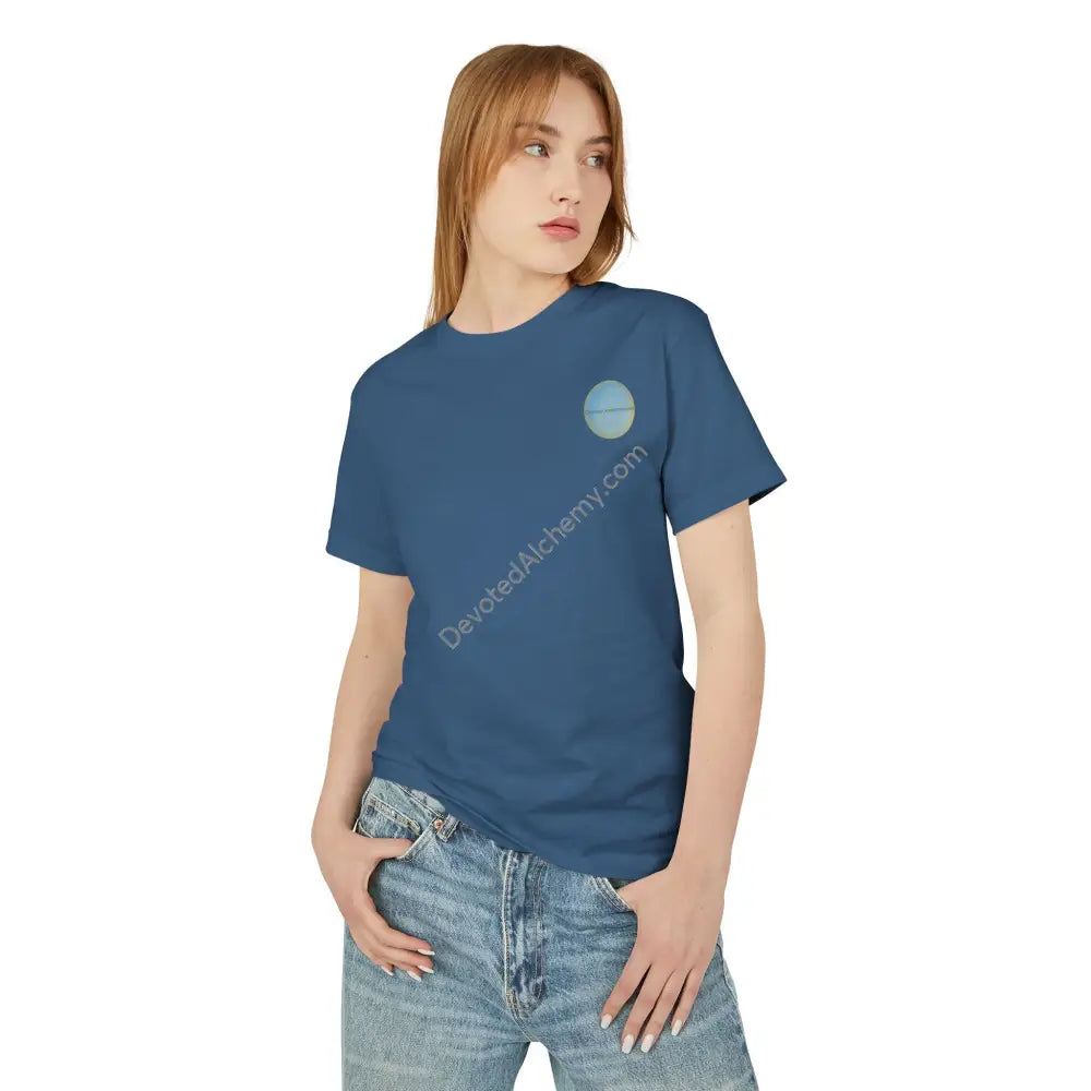 Heart Aflame Heavyweight Cotton Tee - Unisex T-Shirt With Unique Design