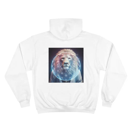 Mystic Lion Champion Hoodie - Perfect For Casual Wear & Gifts White / S