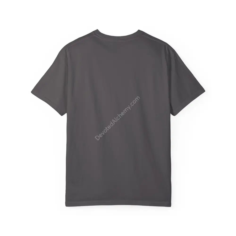 Mystic Lion Sacred Geometry Unisex Garment-Dyed T-Shirt