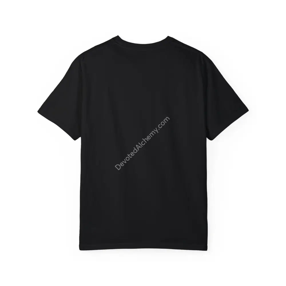 Mystic Lion Sacred Geometry Unisex Garment-Dyed T-Shirt