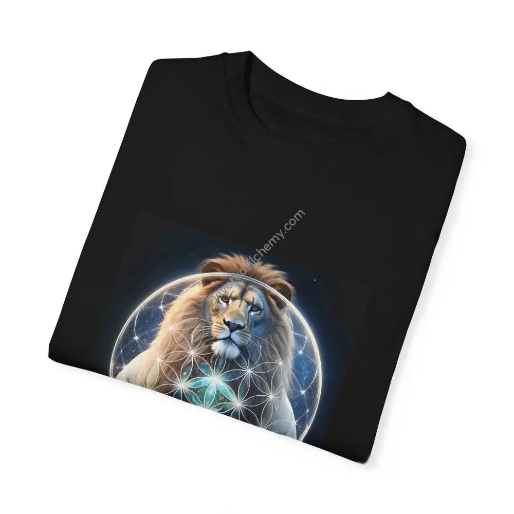 Mystic Lion Unisex Garment-Dyed T-Shirt