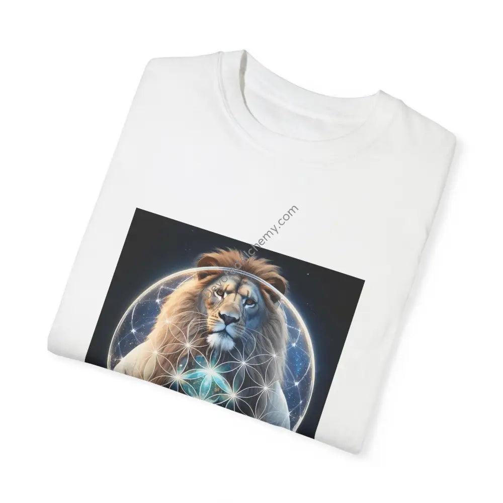 Mystic Lion Unisex Garment-Dyed T-Shirt