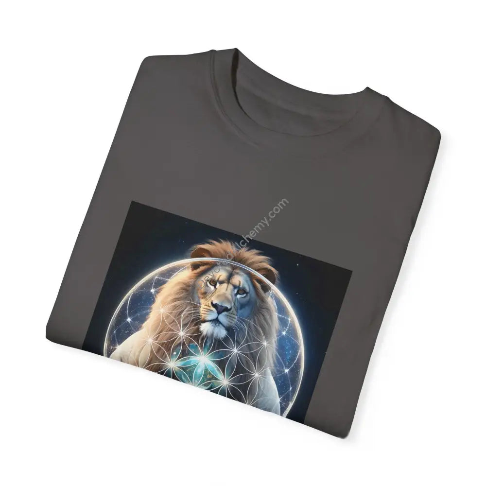 Mystic Lion Unisex Garment-Dyed T-Shirt