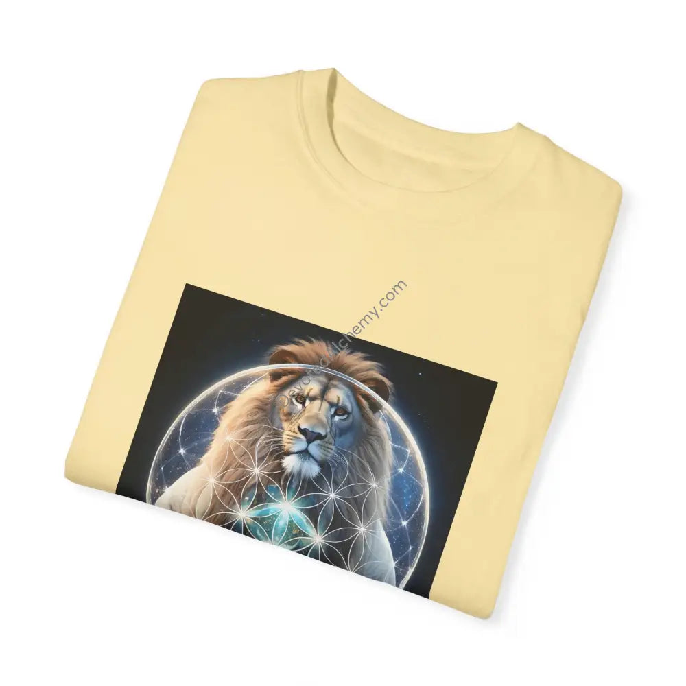 Mystic Lion Unisex Garment-Dyed T-Shirt
