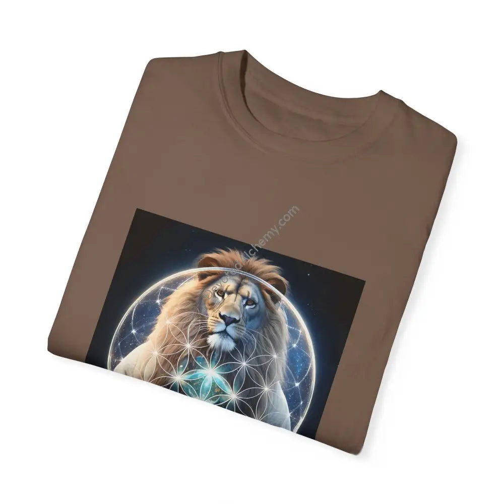 Mystic Lion Unisex Garment-Dyed T-Shirt