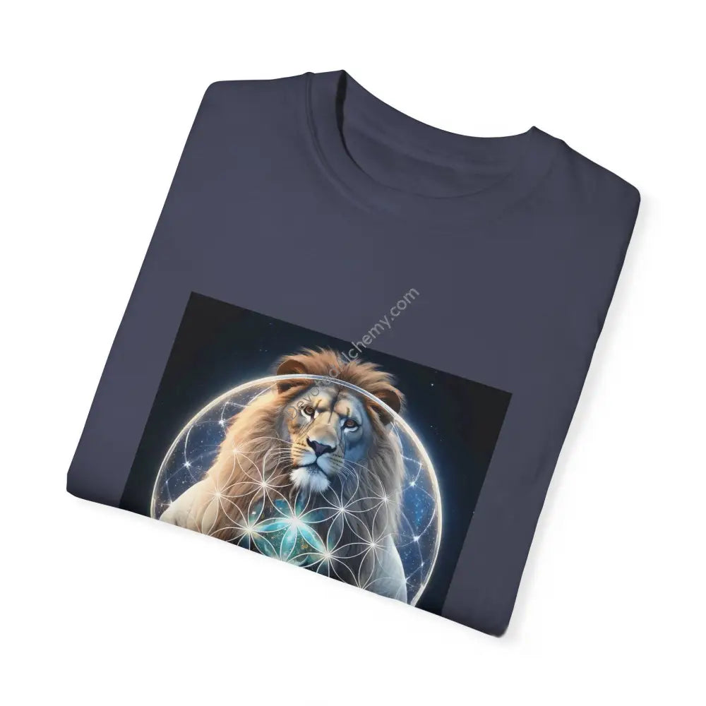 Mystic Lion Unisex Garment-Dyed T-Shirt