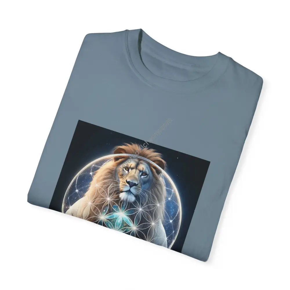 Mystic Lion Unisex Garment-Dyed T-Shirt