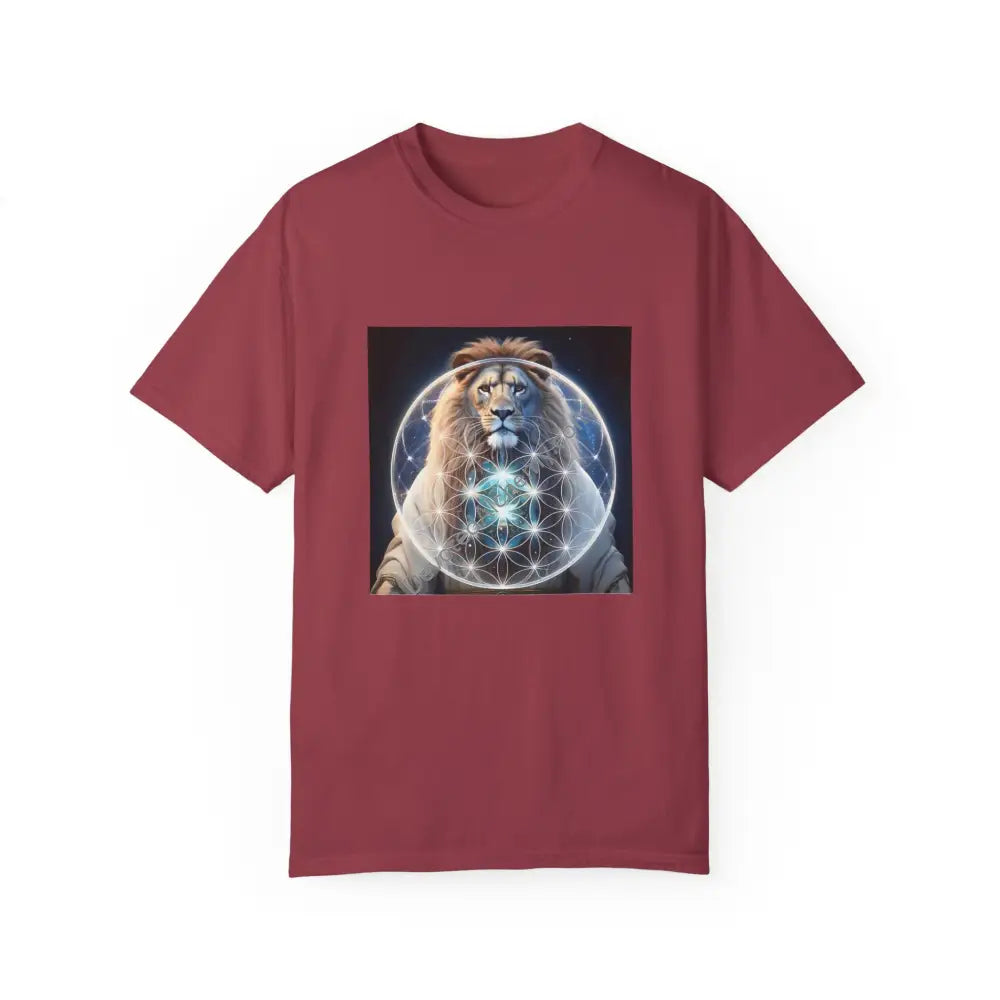 Mystic Lion Unisex Garment-Dyed T-Shirt
