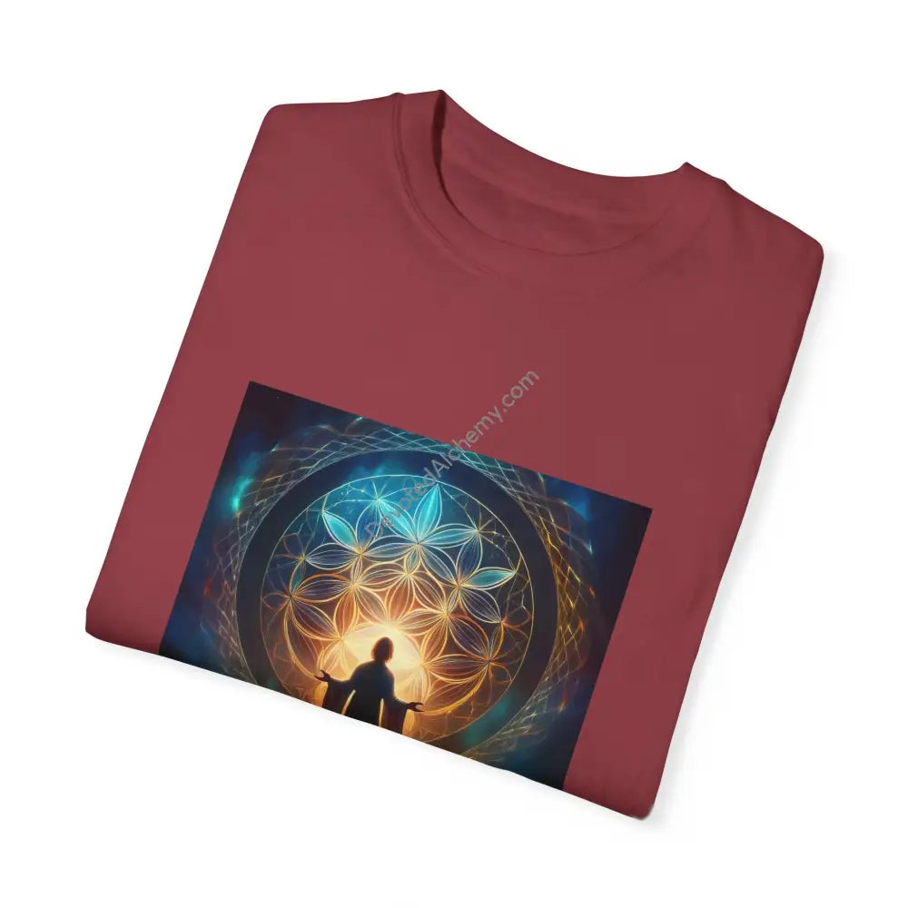 Spiritual Awakening Unisex Garment-Dyed T-Shirt