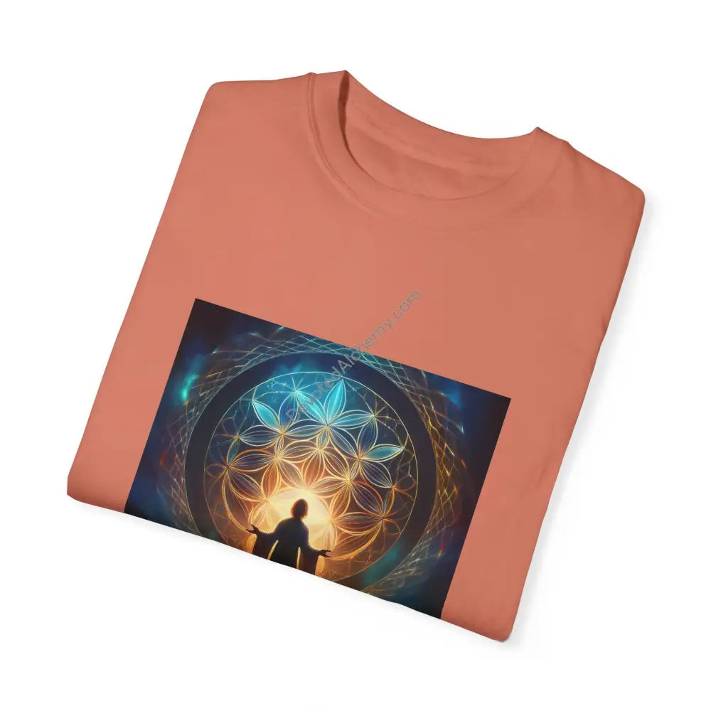 Spiritual Awakening Unisex Garment-Dyed T-Shirt