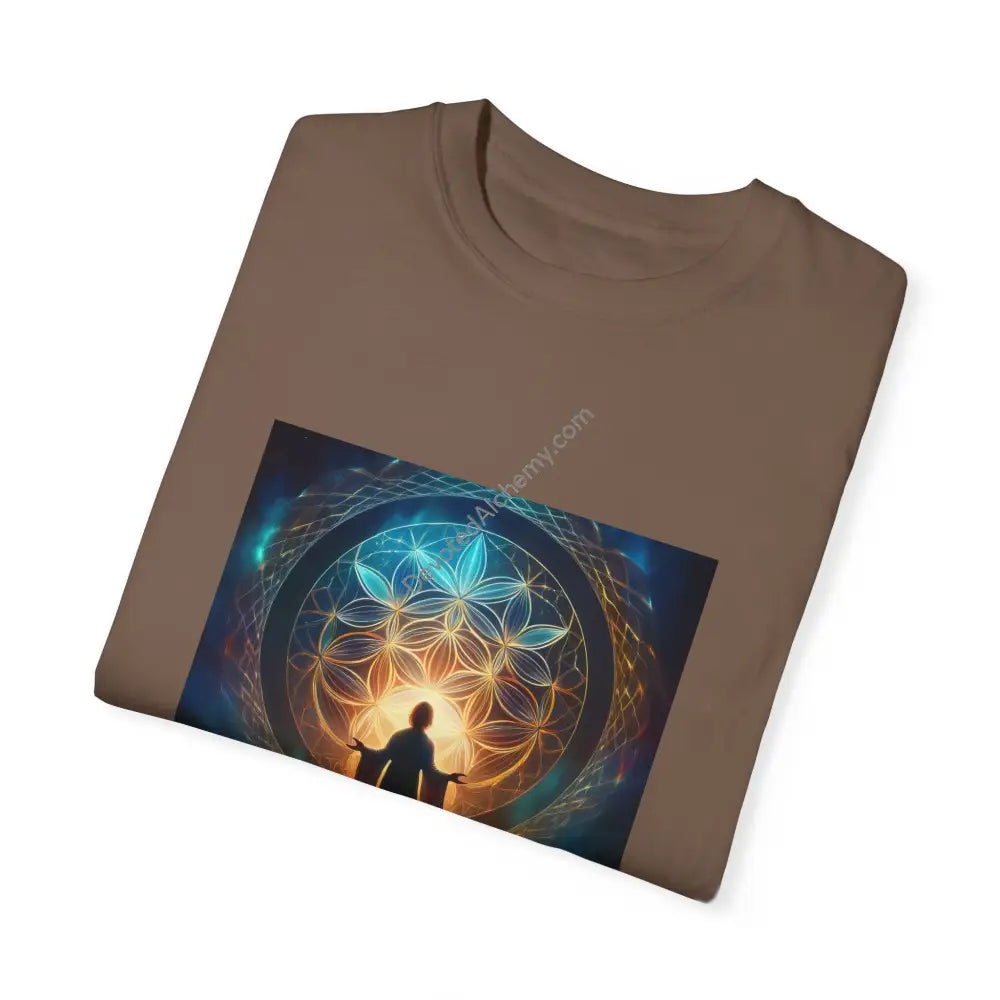 Spiritual Awakening Unisex Garment-Dyed T-Shirt