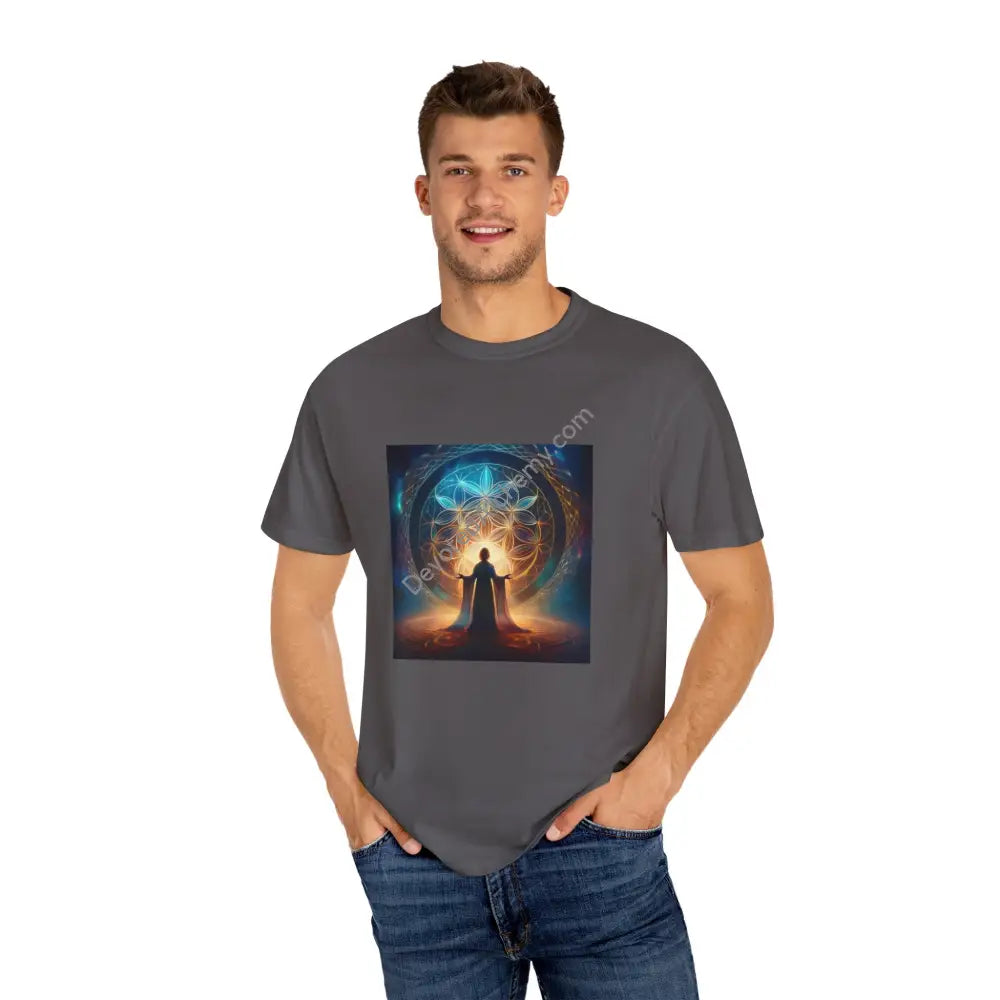 Spiritual Awakening Unisex Garment-Dyed T-Shirt