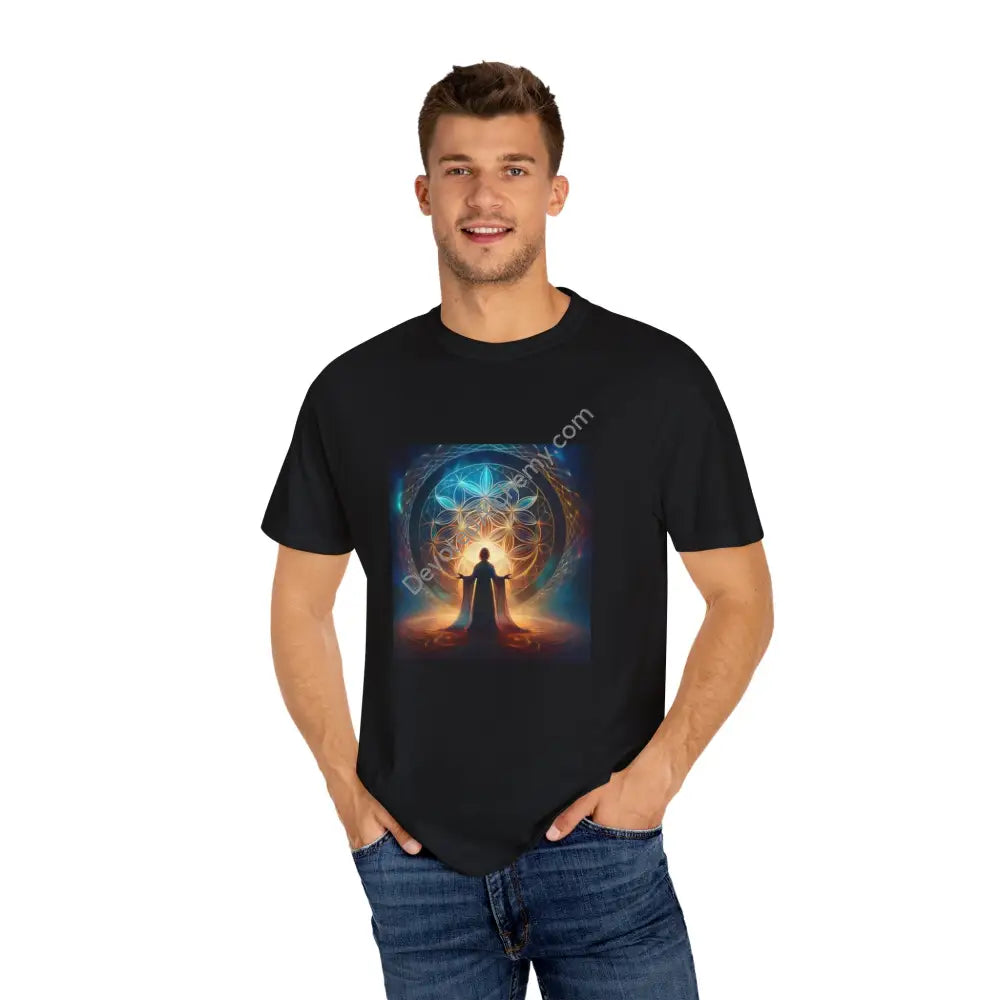 Spiritual Awakening Unisex Garment-Dyed T-Shirt