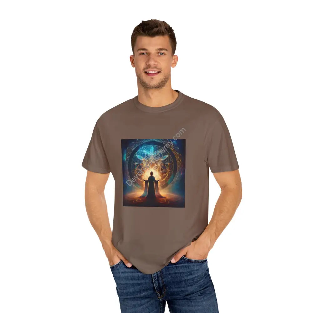 Spiritual Awakening Unisex Garment-Dyed T-Shirt