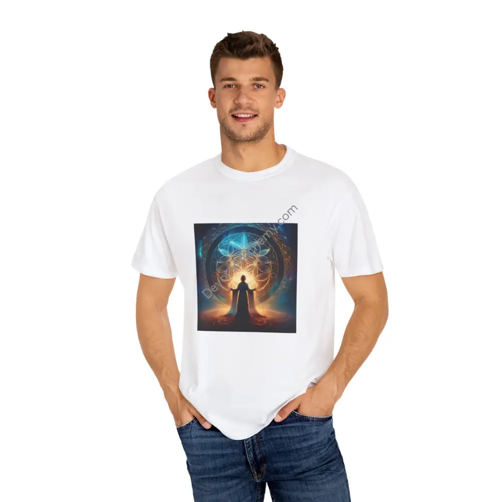 Spiritual Awakening Unisex Garment-Dyed T-Shirt