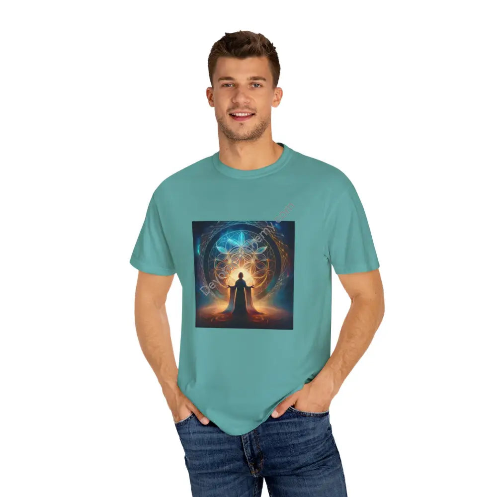 Spiritual Awakening Unisex Garment-Dyed T-Shirt