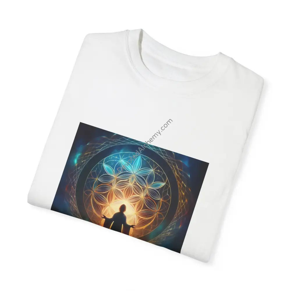 Spiritual Awakening Unisex Garment-Dyed T-Shirt