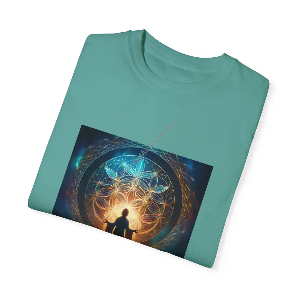 Spiritual Awakening Unisex Garment-Dyed T-Shirt