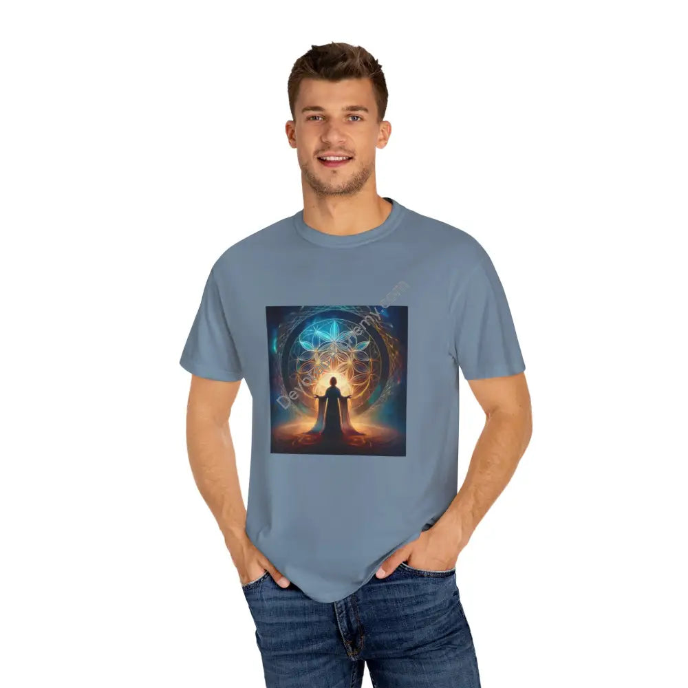 Spiritual Awakening Unisex Garment-Dyed T-Shirt