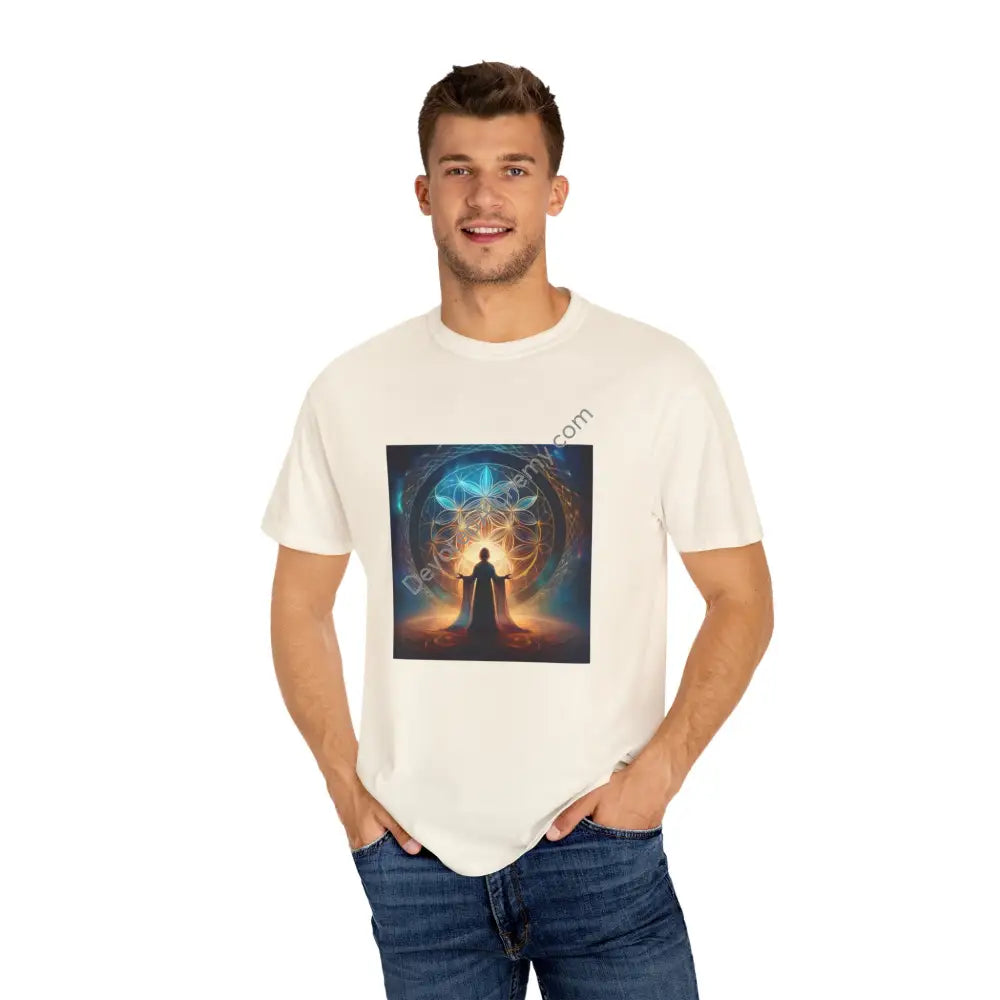 Spiritual Awakening Unisex Garment-Dyed T-Shirt