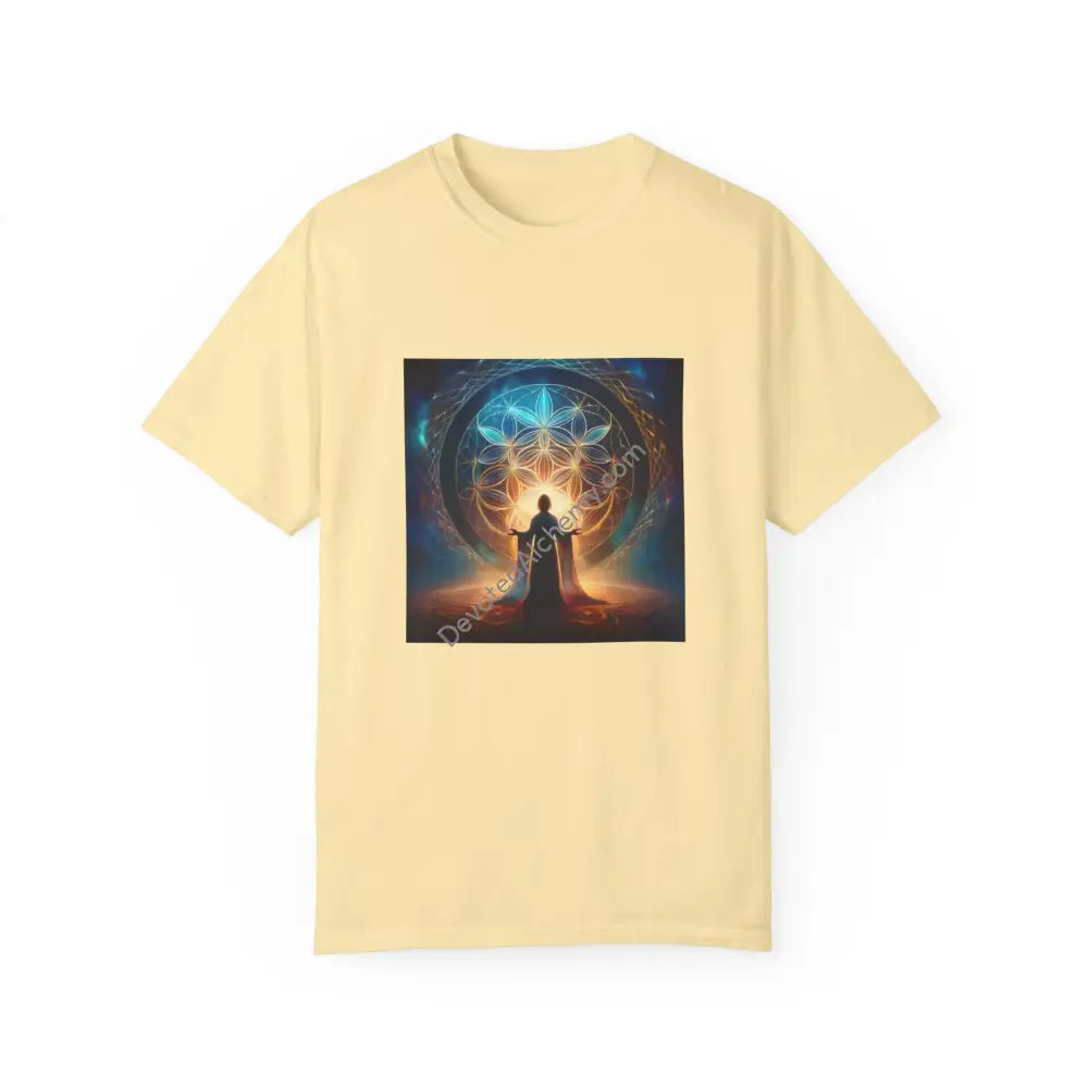 Spiritual Awakening Unisex Garment-Dyed T-Shirt Banana / S