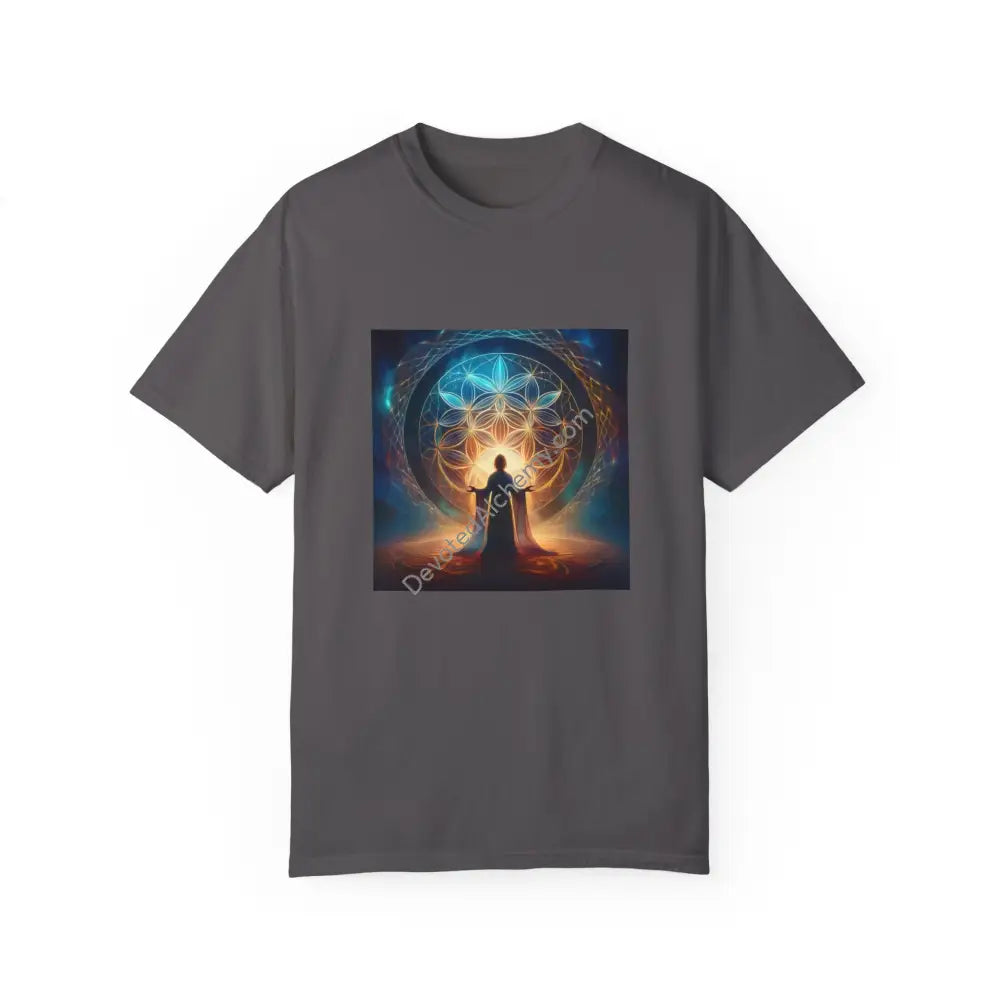 Spiritual Awakening Unisex Garment-Dyed T-Shirt Graphite / S