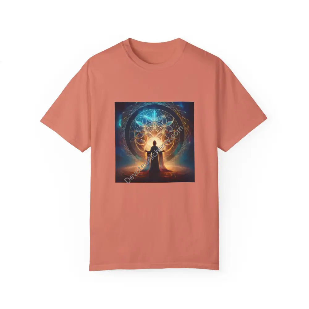 Spiritual Awakening Unisex Garment-Dyed T-Shirt Terracotta / S
